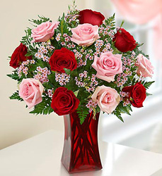 Shades of Pink and Red Davenport Florist - Same Day Flower Delivery - Flower Power 